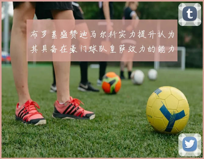 布罗基盛赞迪马尔科实力提升认为其具备在豪门球队皇萨效力的能力